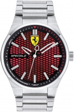 Scuderia Ferrari Mens Analog Casual Abetone Black