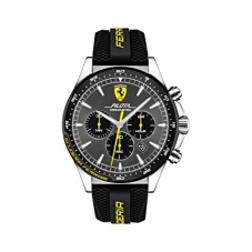 Ferrari Men's Pilota Stainless Steel Quartz Watch