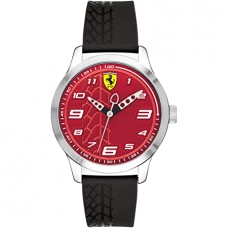 Scuderia Ferrari Unisex Kids Watch with Silicone S