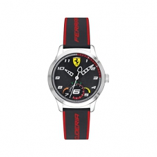 Ferrari Men's Stainless Steel Quartz Watch with S
