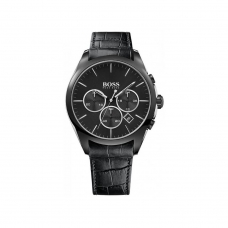 Hugo Boss Onyx, Leather Chronograph 1513367