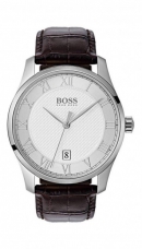 Hugo Boss Mens Quartz Watch, Analog Display and Br