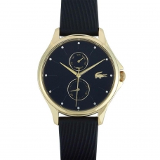 Lacoste Women's Kea Black Silicone Strap Watch 200
