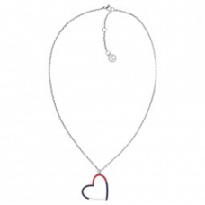 Tommy  Hilfiger - Fine, Stainless Steel Heart Neck