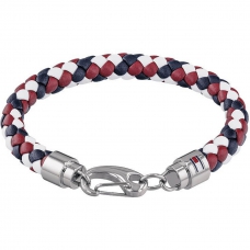 Tommy Hilfiger Men's Casual Core Blue, Red And Whi