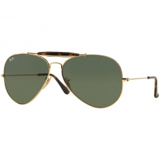 Ray Ban RB3029 Gold Lense Colour Light Grey Green