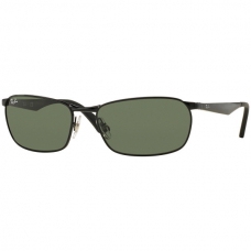 Ray Ban RB3534 Black Lense Colour Green