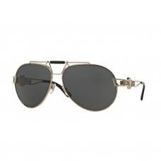 Versace VE2160-2 Pale Gold Lense Colour Grey