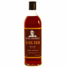 KING ROBERTS DARK RUM 12X750ML