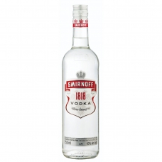 SMIRNOFF 1818 VODKA SILVER CAP 750ML