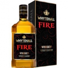 WHYTEHALL FIRE  WHISKY WITH MC 1L ( CASE 12)